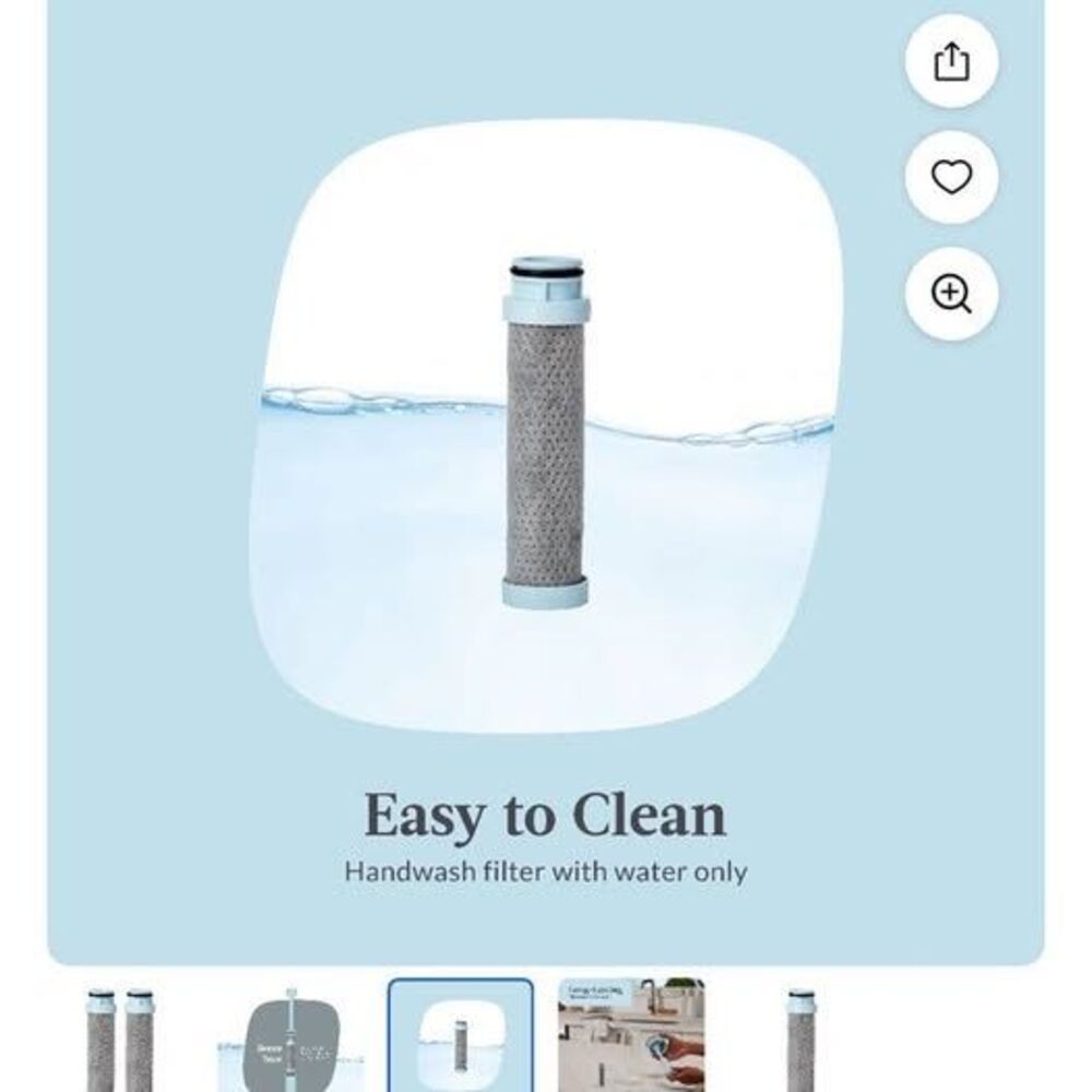 Contigo Replacement Filters 2 Cartridges Model No 1217724 BRAND NEW 2 packs - Picture 9 of 10